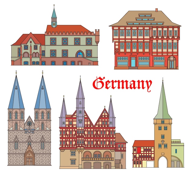 Germany landmarks architecture buildings