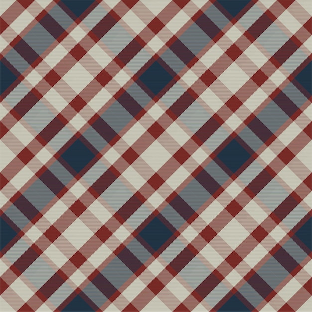 Geruit patroon naadloos. controleer de structuur van de stof. streep vierkante achtergrond. vector textielontwerp tartan.