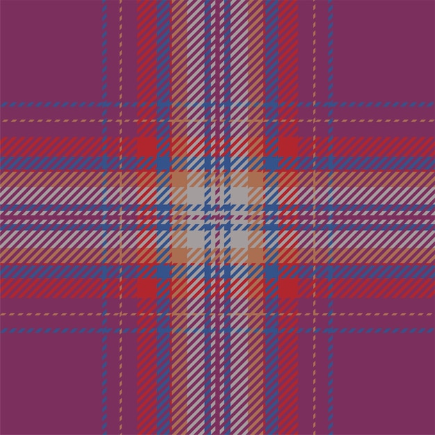 Geruit ruitpatroon naadloze stoftextuur tartan textieldrukontwerp