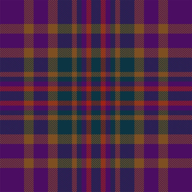 Geruit ruitpatroon Naadloze stoftextuur Tartan textielprint