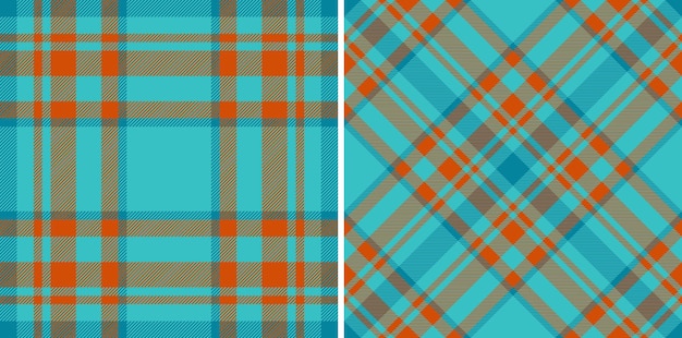 Geruite patroon textiel Controleer achtergrondstructuur Tartan naadloze vector stof