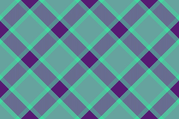 Geruite stof check Vector naadloze patroon Textuur achtergrond tartan textiel