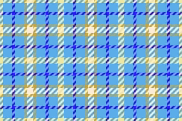 Geruite stof naadloze achtergrondpatroon textuur Tartan check textiel vector