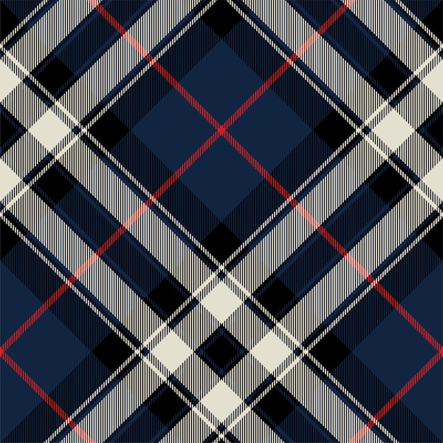 Geruite textiel tartan naadloze patroon