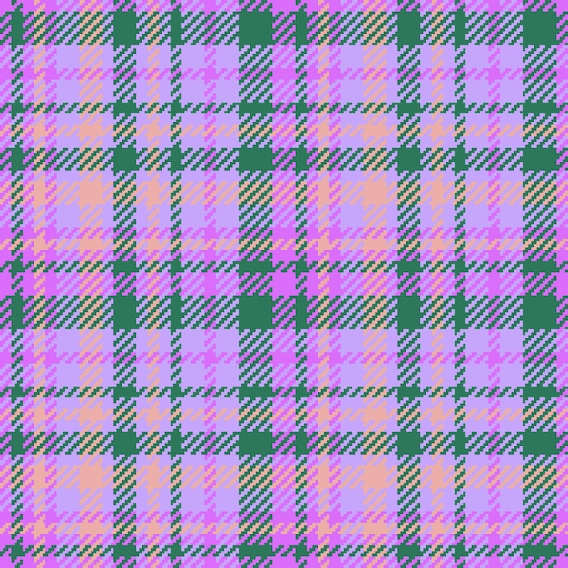 Geruite textuur check Textiel tartan patroon Achtergrond stof vector naadloos