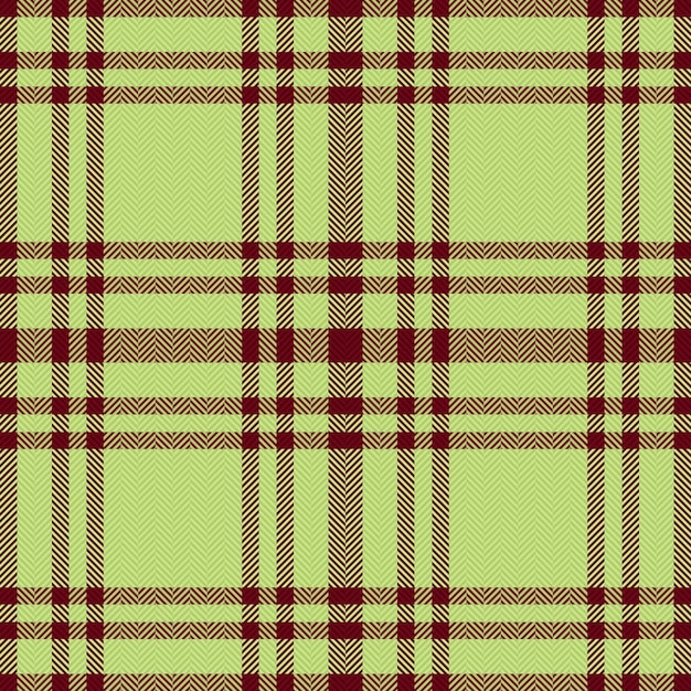 Geruite textuur textiel Stof tartan patroon Vector check naadloze achtergrond