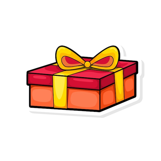 Geschenkdozen geschenken geïsoleerd op wit Kleurrijk verpakt Verkoop winkelconcept