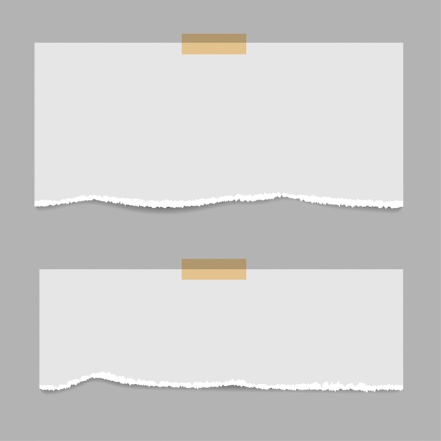 Gescheurd papier