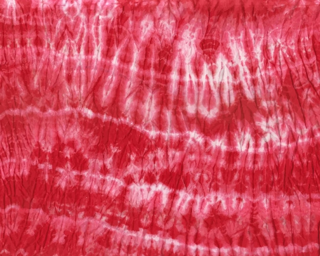 Geschilderd aquarel rood contrast tie dye patroon achtergrond textuur