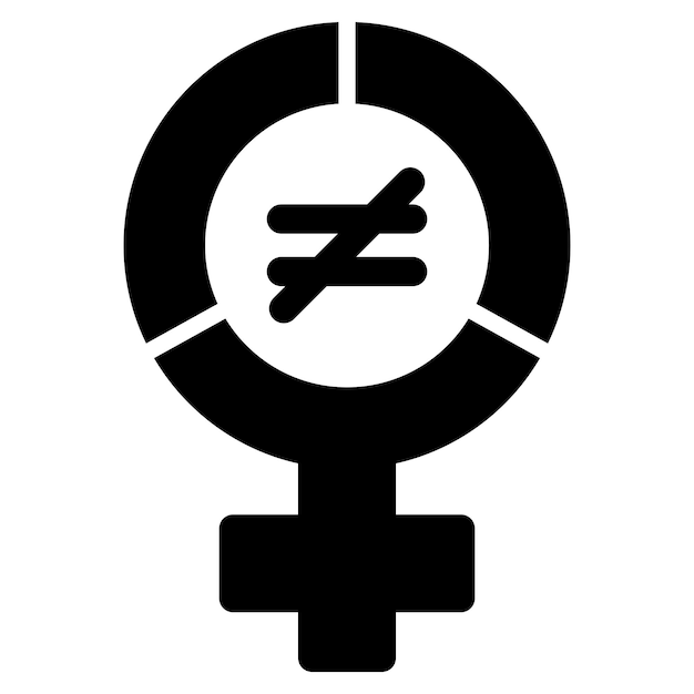 Geslacht logo pictogram symbool vectorillustratie ontwerp sjabloon