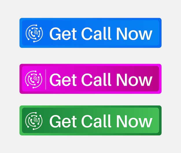 Get Call Now button vectorPhone icon Called Now Call Now Banners Telephone symbol Call center