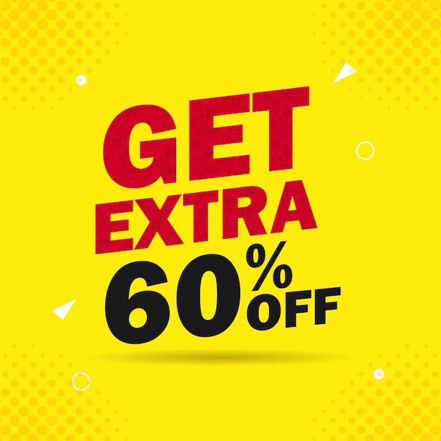 Get extra 60% off