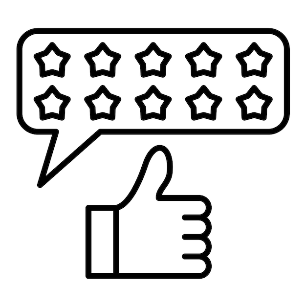 フィードバックラインイラストを取得する