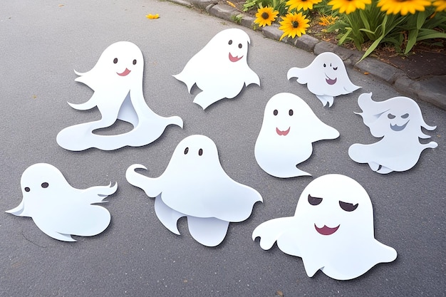 Vector get ready to bring your love for cute ghosts to life with these amazing stickers