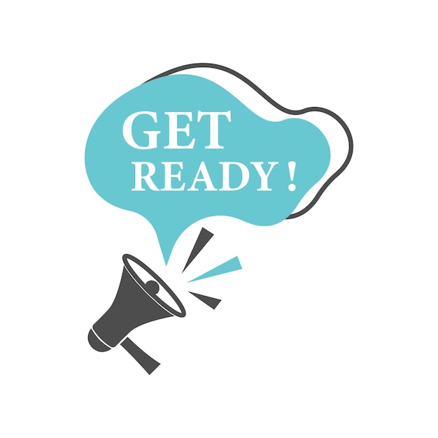 Get ready icon design template vector