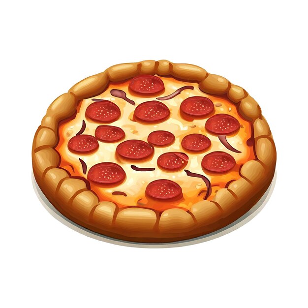 Get your appetite going with this delicious pizza vector illustration Perfect for food blogs menus