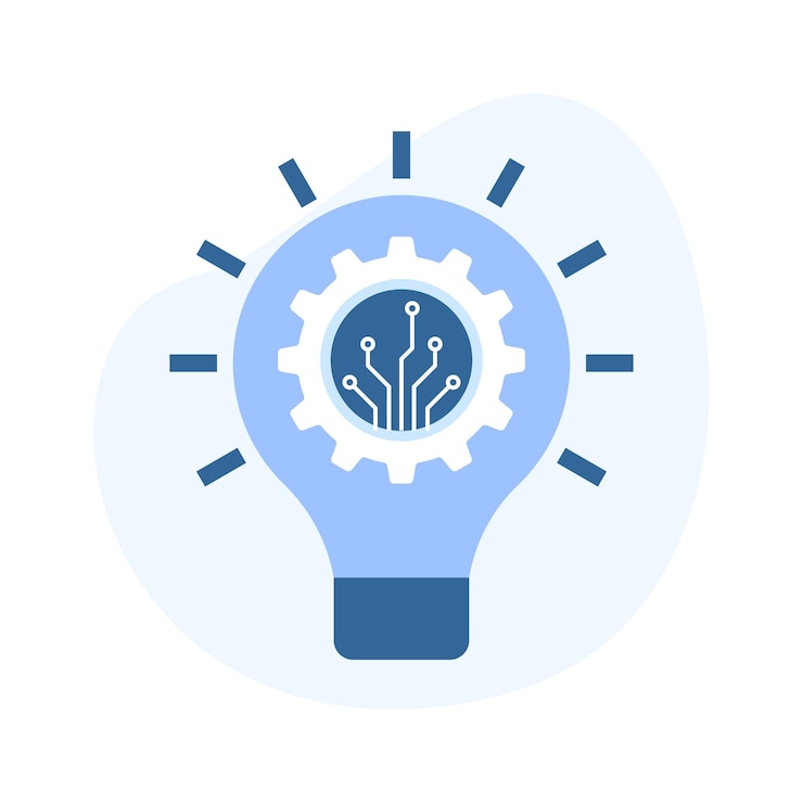 Vector get your hold on this amazing icon of high tech in flat style