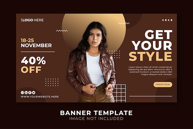 Get your style banner template