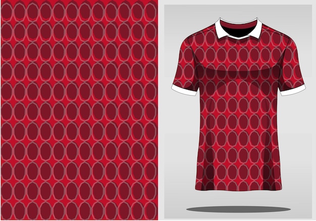 getextureerd jersey sjabloonpatroonontwerp