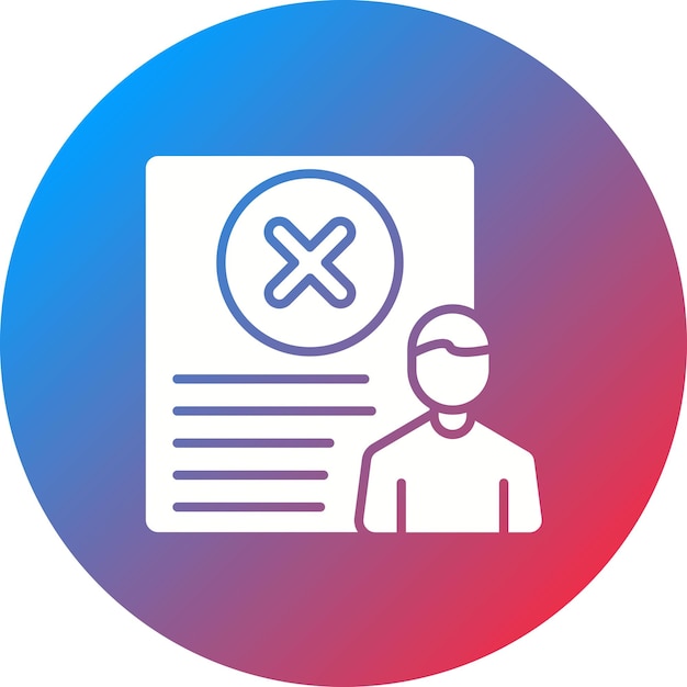 Getting Fired icoon vector afbeelding Kan worden gebruikt voor Business Management