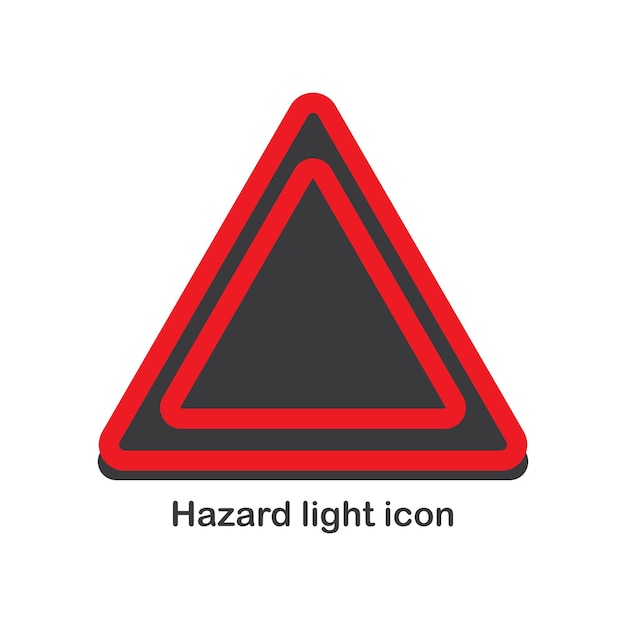 Gevaar licht pictogram