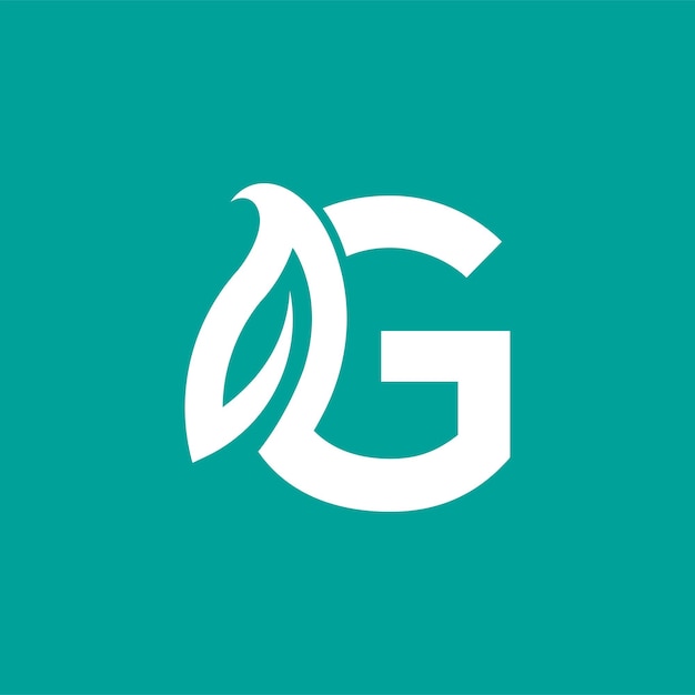 gewaagd natuurlijk logo vrouwen letter G