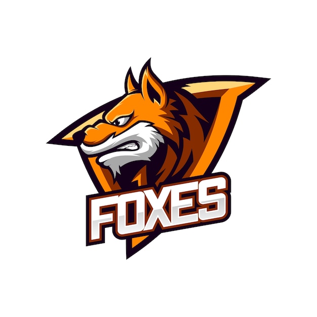 Geweldige fox mascot