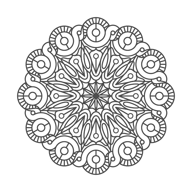 geweldige mandala-kunst voor decoratie