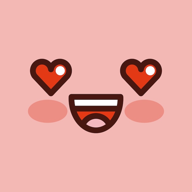 Gezicht emoticons ontwerp