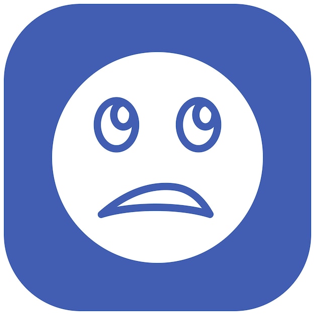 Gezicht met Rolling Eyes vector icoon illustratie van Emoji iconset