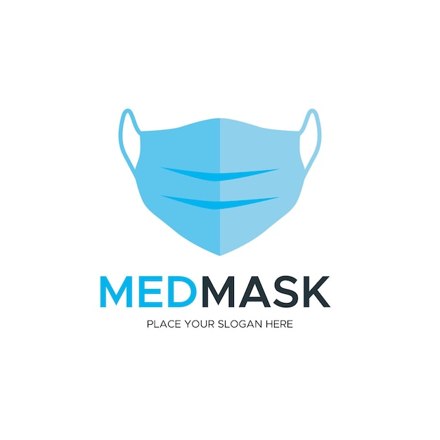 Gezichtsmasker logo concept