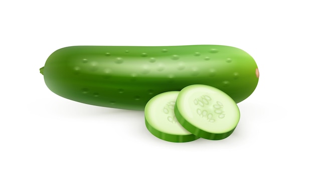 Gezond biologisch komkommeringrediënt