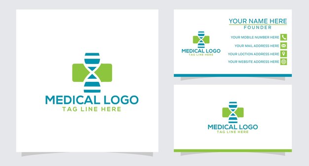 Gezondheid stethoscoop logo template