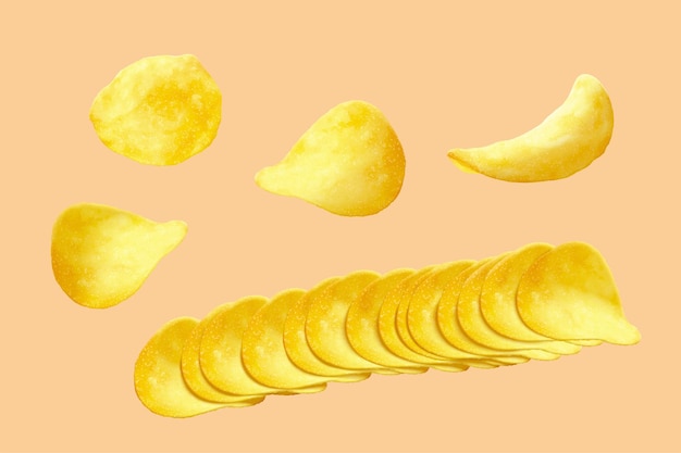 Gezouten chips