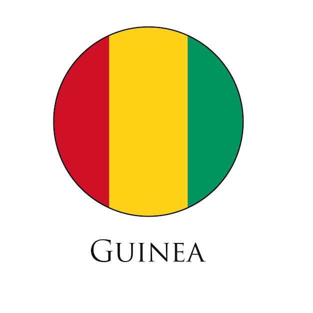 Vector ghana flag design for social media