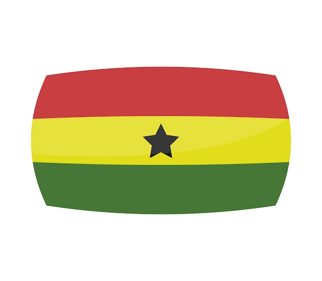 Ghanese vlag