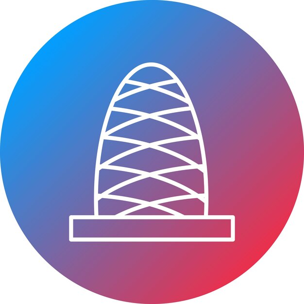 Vector gherkin icon vector image can be used for landmarks