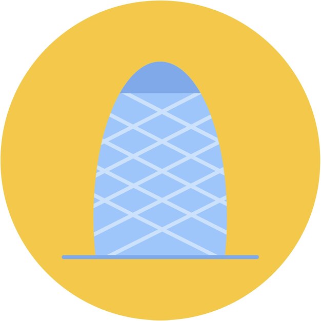 Gherkin vector illustratie stijl