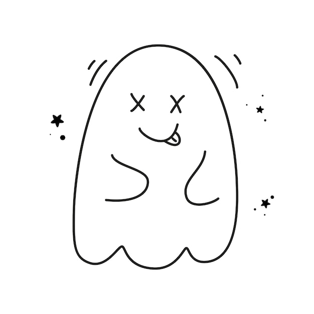 ghost cute ghost doodle ghost halloween ghost