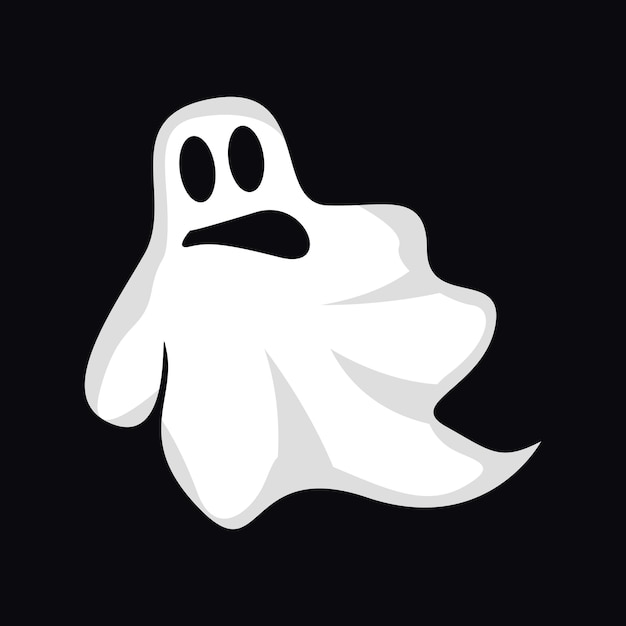 Ghost Logo Halloween Ghost Vector Illustratie Halloween Party Sjabloon