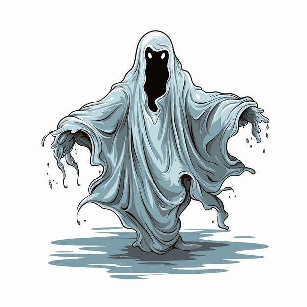 Vector ghost_vector_illustrated