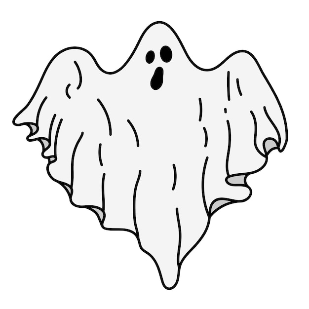 Vector ghost vector spooky