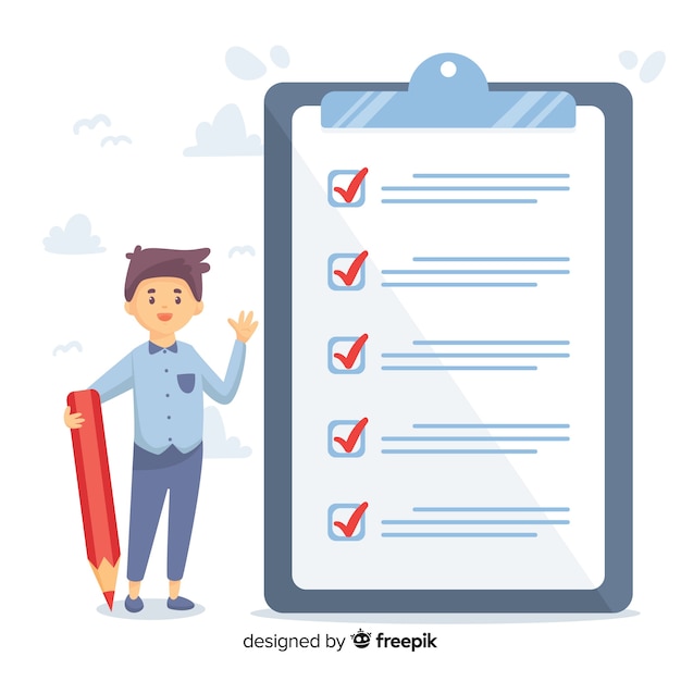 giant checklist