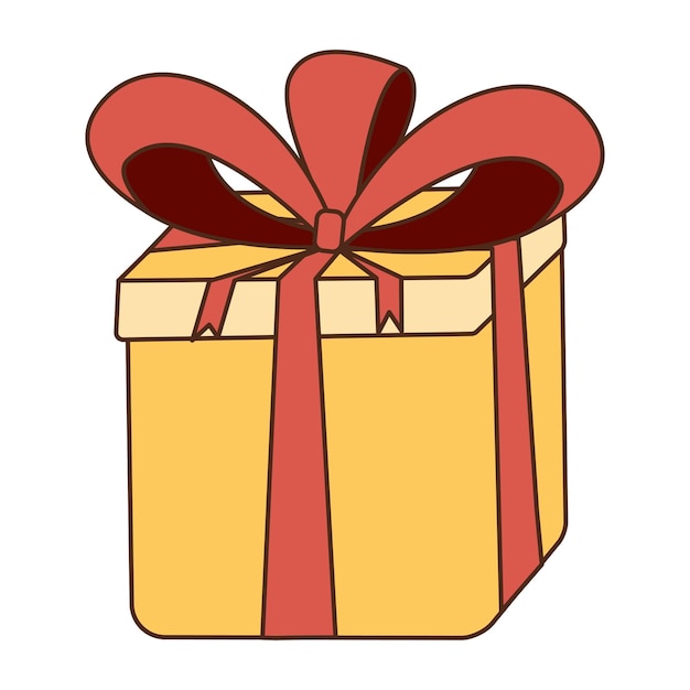 Gift box cartoon of presents