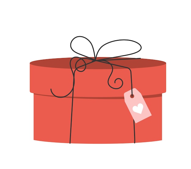 Vector gift box concept