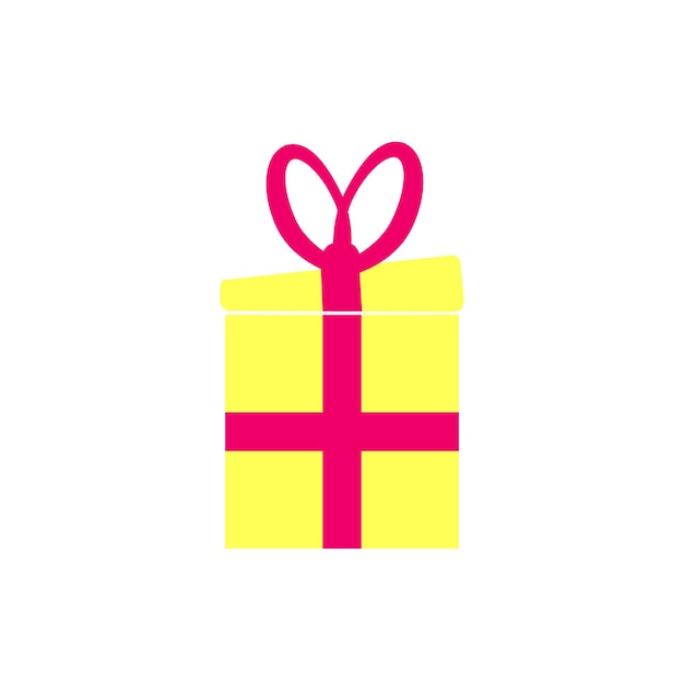 Gift box icon Christmas present