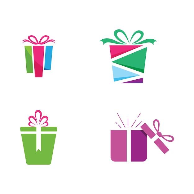 Gift Box Icon Vector Illustration design