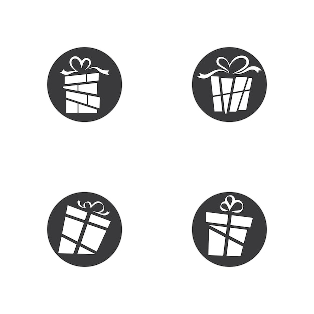 Gift Box Icon Vector