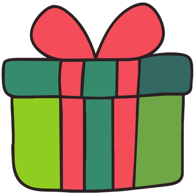 Vector gift box icon