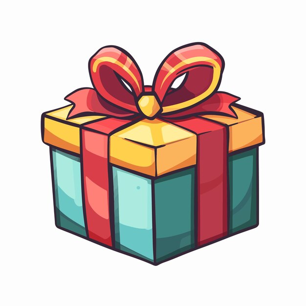 Vector gift box rendering